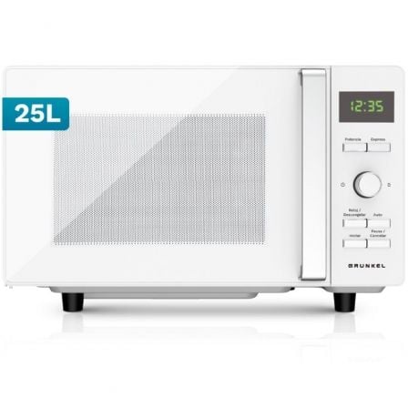 Microondas Grunkel MWD-25FLAT/ 800W/ Capacidad 25L/ Blanco_0