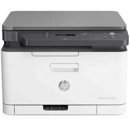 Multifunción Láser Color HP 178NW WiFi/ Blanca_0