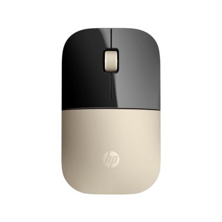HP Z3700 Ouro Ratón Sem Fios Óptico 1200 DPI Ambidestro