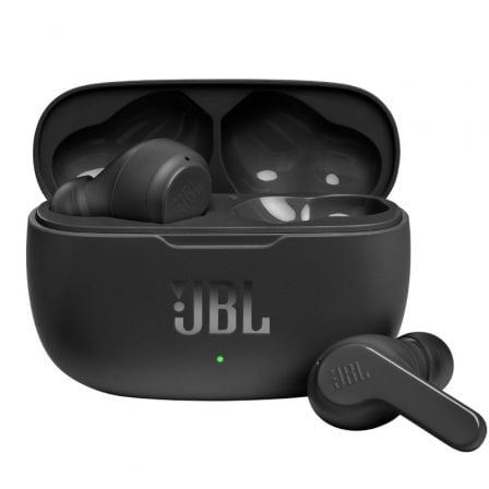 Auriculares Bluetooth JBL / 5h Autonomia / Preto / JBL-AUR_WAVE_200TWS_BK