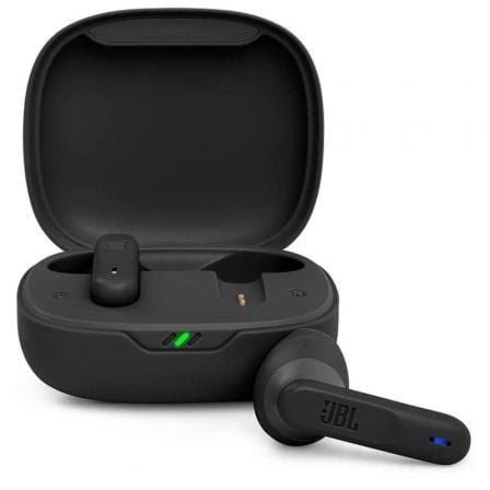 Auriculares Bluetooth JBL Wave 300TWS con estuche de carga/ Autonomía 6h/ Negros_1
