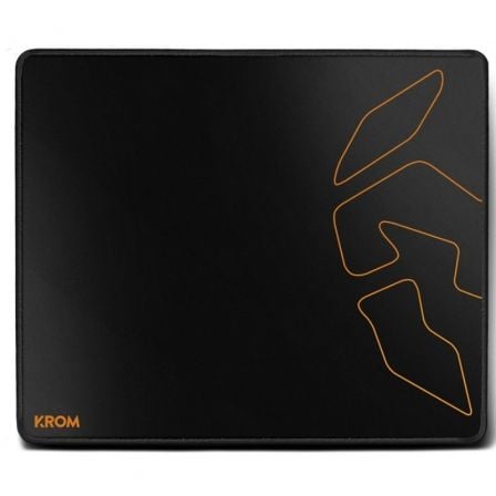 Krom Knout Speed Alfombrilla de ratón para juegos Negro_1