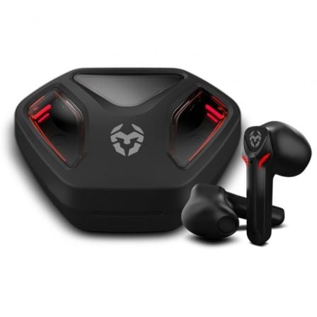 Auriculares Bluetooth KROM / Estuche de Carga / Autonomia 4h / Preto / KROM-AUR_KALL