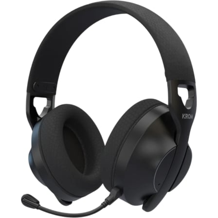 Auriculares Gaming Inalámbricos con Micrófono Krom Phase/ Bluetooth/ Jack 3.5/ USB 2.0/ Negros_0