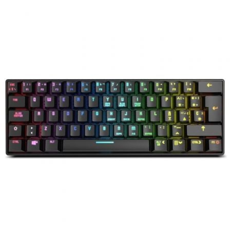 Teclado Gaming Mecânico Inalámbrico Krom Kluster / Preto / NXKROMKLSTRSP