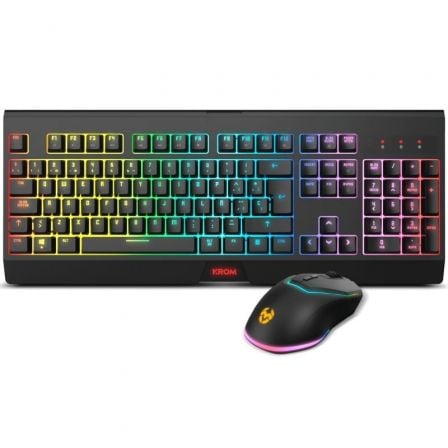Pack Gaming Krom Kabala/ Teclado + Ratón Inalámbricos_0