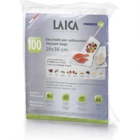 LAICA 100 VACUUM PRESERVATION BAGS 28x36 CM VT3512_0