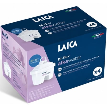 Filtros BI-FLUX Alka Water Laica K4MEU01/ Pack 4_0