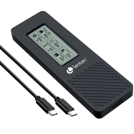 Leotec LEM2EXT01 disco duro externo USB Tipo C 3.2 Gen 2 (3.1 Gen 2) Negro_0