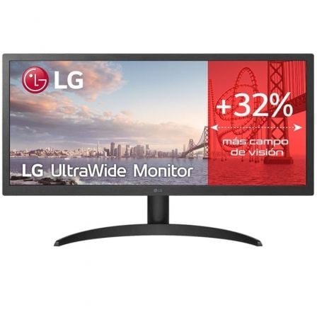 Monitor Profesional Ultrapanorámico LG UltraWide 26WQ500-B 25.7"/ WFHD/ Negro_0
