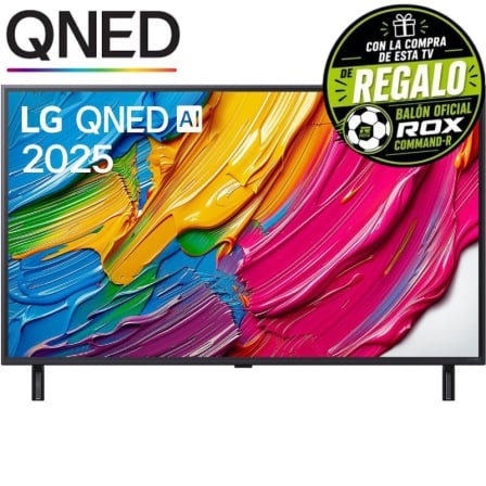 Televisor LG QNED AI QNED80 43QNED80A6A 43"/ Ultra HD 4K/ Smart TV/ WiFi_0