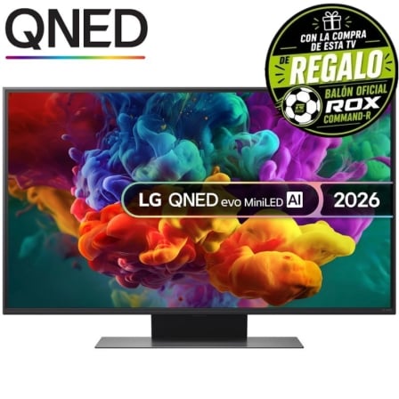 Televisor LG QNED evo AI QNED87 Mini LED 43QNED87B6A 43"/ Ultra HD 4K/ Smart TV/ WiFi_0