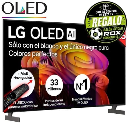 Televisor LG OLED AI B6 OLED55B6ELC 55"/ Ultra HD 4K/ Smart TV/ WiFi_0