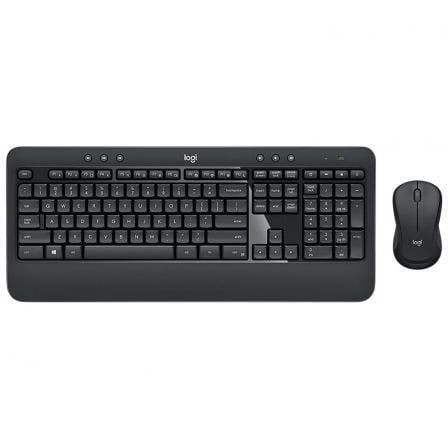 Teclado e Ratão Inalámbrico Logitech / Preto / MK540 Advanced