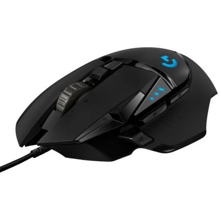 Ratão Gaming Logitech G502 Hero / Até 25600 DPI / Preto