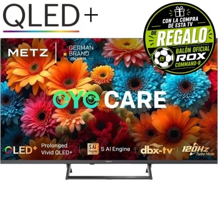 Televisor Metz QLED+ 43MQF7500Z 43"/ Ultra HD 4K/ Smart TV/ WiFi_0