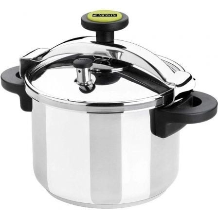 Olla a Presión Monix Classica M530001/ Ø22cm/ 4L/ Acero Inoxidable/ Apta para Inducción_0