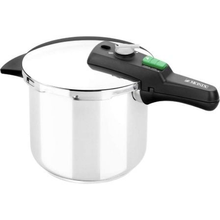 Olla a Presión Monix Quick M560001/ Ø22cm/ 4L/ Acero Inoxidable_0