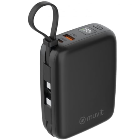 Powerbank 20000mAh Muvit For Change MCCHP0015/ 65W/ Negra_0