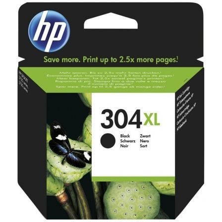 Cartucho de Tinta Original HP nº304 XL Alta Capacidad/ Negro_0