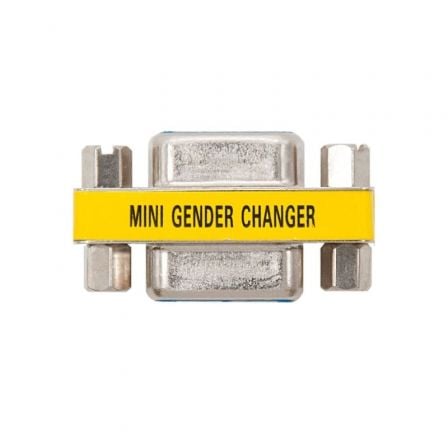 Adaptador Nanocable VGA Hembra / VGA Hembra / Preto / NAN-ADP_10_16_0001