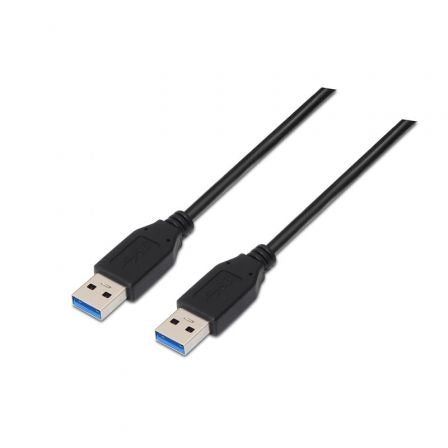 Cabo USB 3.0 Nanocable / 2m / Macho-Macho / Preto / 10.01.1002-BK