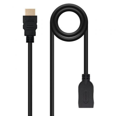 Cable Alargador HDMI Nano Cable / 3m / Preto / 10.15.1013
