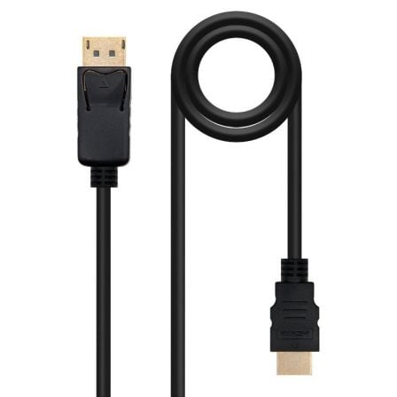Cabo Conversor Nano Cable / DisplayPort Macho - HDMI Macho / 3m / Preto / 10.15.4303