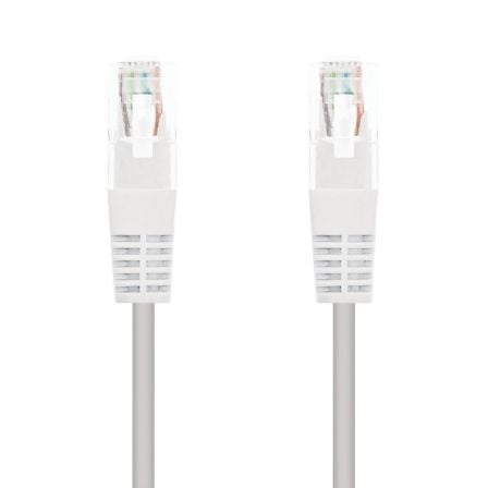 Cable de Red RJ45 UTP Nanocable 10.20.0401-W Cat.6/ 1m/ Blanco_0