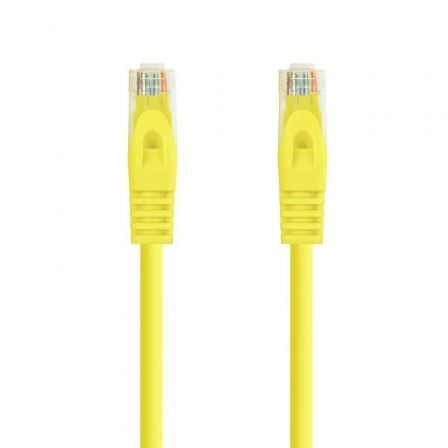 Cable de Red RJ45 UTP Nanocable 10.20.1800-L25-Y Cat.6A/ LSZH/ 25cm/ Amarillo_0