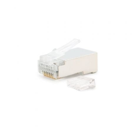 Conector RJ45 Nanocable / Cat.6 / 10 uds / Preto / NAN-CONECTOR_10_21_0203