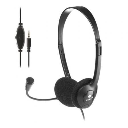 Auriculares NGS / Preto / MS103 MAX com Micrófono / Jack 3.5