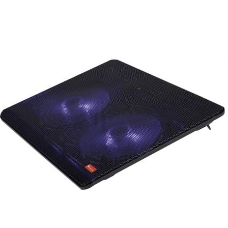 Soporte Refrigerante NGS Cooler Jetstand para Portátiles hasta 15.6"/ Iluminación LED_0