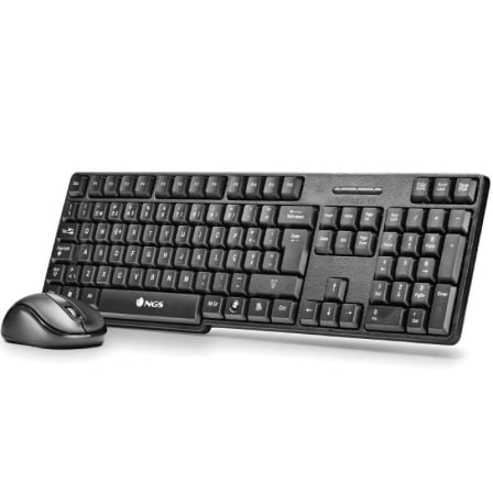 Teclado y Ratón Inalámbricos NGS Euphoria KIT/ Portugués_0