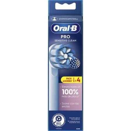 Cabezal de Recambio para Cepillo Oral-B Pro Sensitive/ Pack 4 uds_0