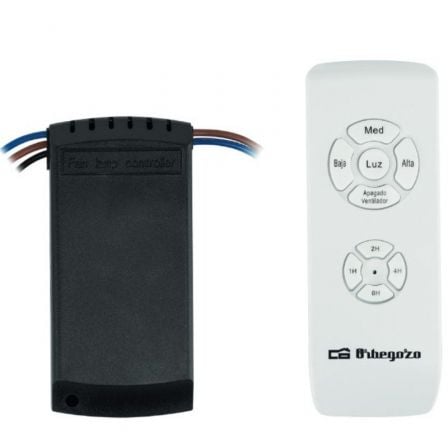 Kit Orbegozo RCM 9000 para Ventilador de Techo/ Incluye Receptor y Mando a Distancia_0