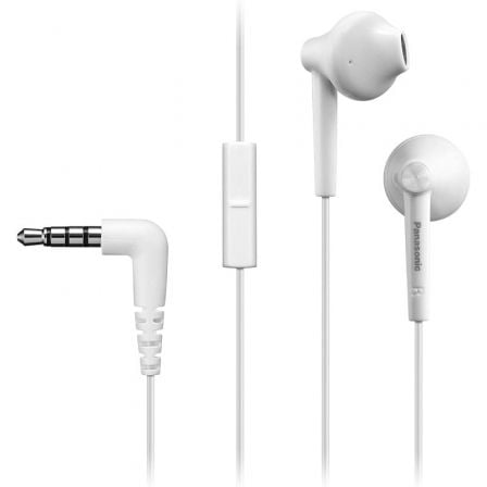 Auriculares Intrauditivos Panasonic / Branco / RP-TCM55
