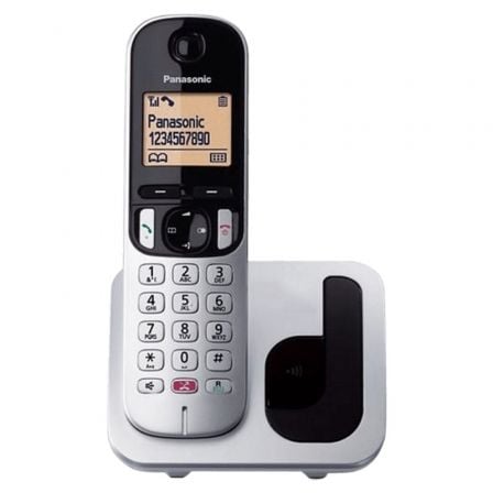 Teléfono Inalámbrico Panasonic KX-TGC250SPS/ Plata_0