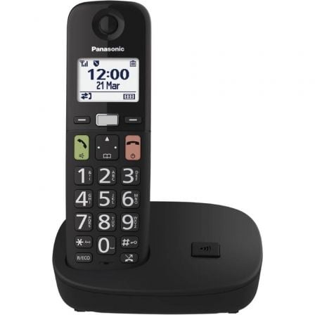 Teléfono Inalámbrico Panasonic KX-TGU110/ Negro_0