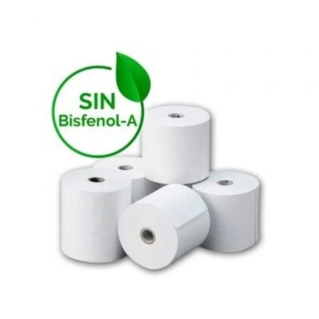 Rollo Papel Térmico Genérico 57x35 10U BPA/ 57 x 35mm/ 10 unidades_0