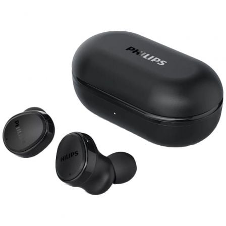 Auriculares Bluetooth Philips TAT4556BK / Preto / Estuche de carga / Autonomia 9h