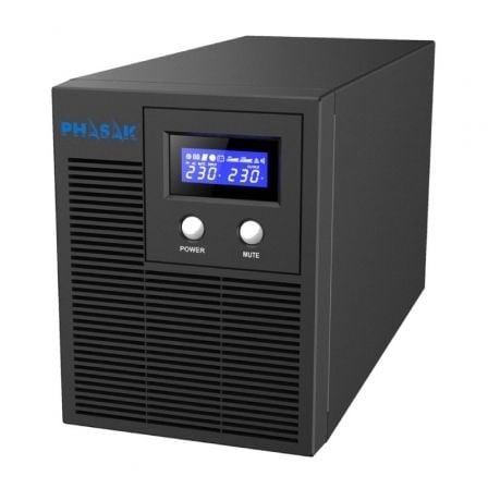 SAI Línea Interactiva Phasak Protekt 1060 VA/ 1060VA-700W/ 4 Salidas/ Formato Torre_0