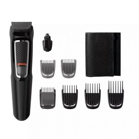 Cortapelos 8 en 1 Philips Multigroom Series 3000 MG-3730/15/ con Batería/ 11 Accesorios_0