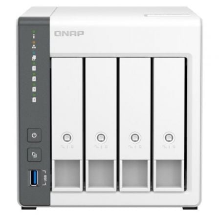NAS QNAP TS-433-4G/ 4 Bahías 3.5"- 2.5"/ 4GB/ Formato Torre_0