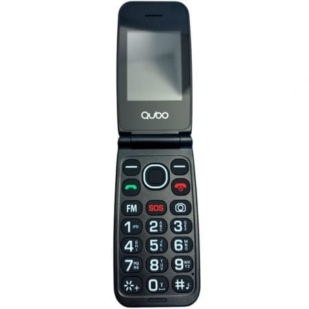 Teléfono Móvil Qubo NEONW-BK 4G para Personas Mayores/ Negro_0