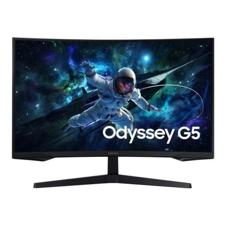 Monitor Gaming Curvo Samsung Odyssey G5 / 27' / QHD / 1ms / 165Hz / VA / Preto / 8806095337234