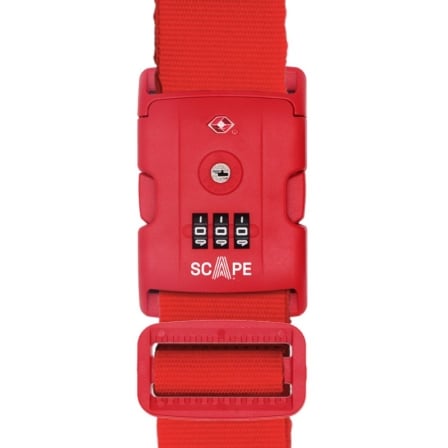 Correa para Maleta con Combinación Scape Travel E0121/ Roja_0