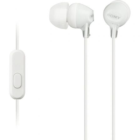 Auriculares Intrauditivos Sony / Branco / MDR-EX15AP