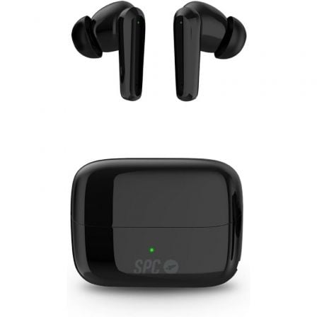 Auriculares Bluetooth SPC Ether 2 Pro / Estuche de Carga / Autonomia 6.5h / Preto / SPC-AUR_ETHER_2P_BK