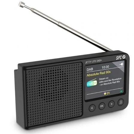 Radio Portátil SPC Jetty Lite Dab+/ Negra_0